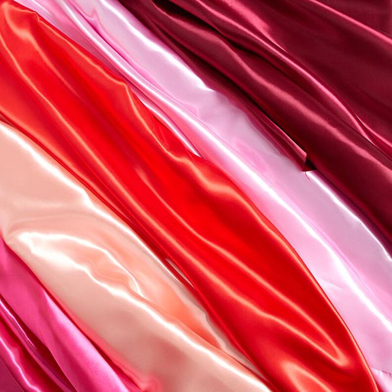 Satin polyester – rose intense,  image number 5