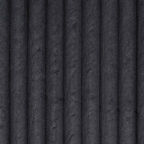 Tissu de revêtement Bandes de fourrure – noir, 