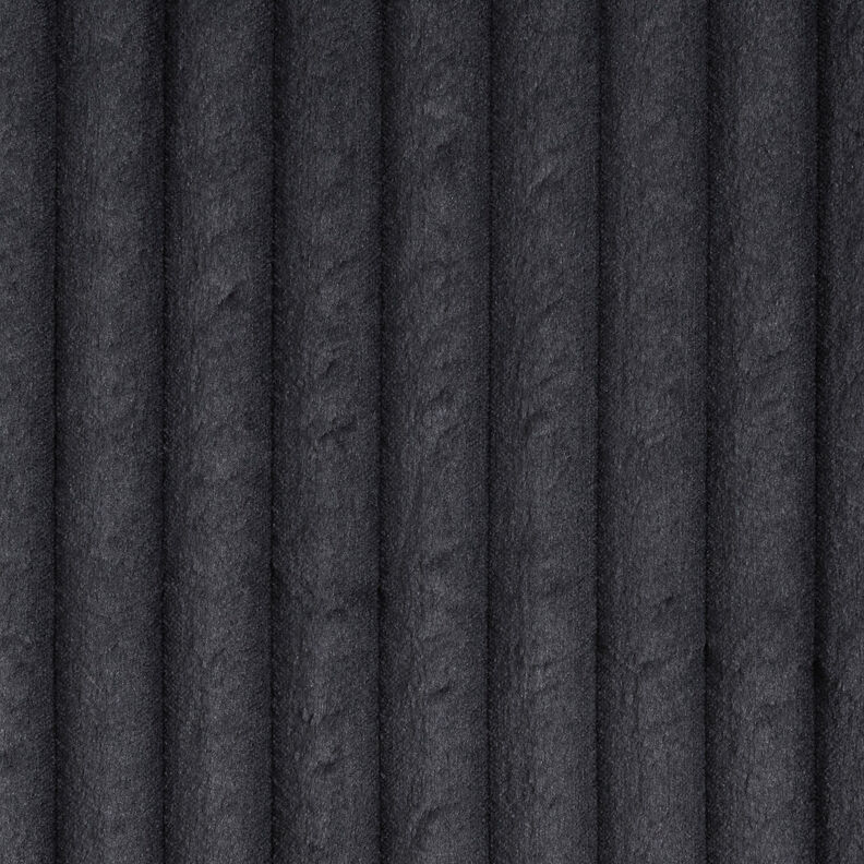 Tissu de revêtement Bandes de fourrure – noir, image number 1