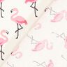 Coton enduit Flamant rose – écru,  thumbnail number 3