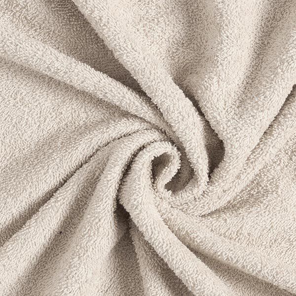 Tissu éponge – beige clair,  image number 1