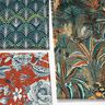 Velours de décoration Plantes exotiques – pin foncé,  thumbnail number 6
