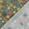Tissu en coton Popeline Mélange d'étoiles – pin foncé/or,  thumbnail number 4