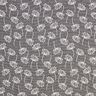 Tissu d’ameublement Jacquard Fleurs de pissenlit – gris,  thumbnail number 1