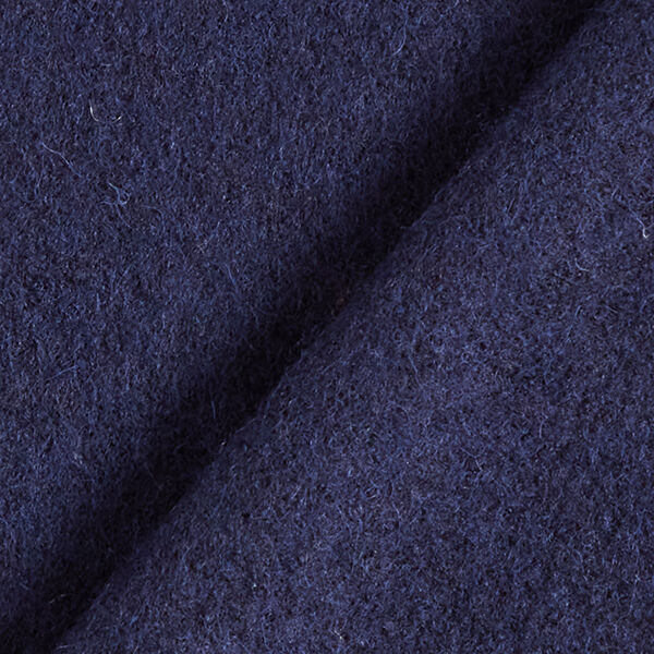 Loden de laine foulé – bleu nuit, image number 3