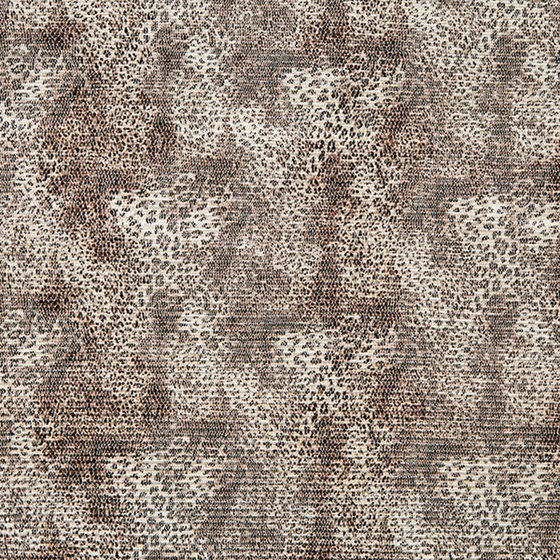 Satin plissé Motif léopard – beige clair,  image number 1