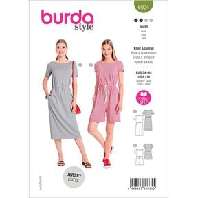 Robe d’été / Combinaison, Burda 6004 | 34 - 44, 