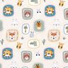 Jersey coton Têtes d’animaux du monde entier – nature,  thumbnail number 1