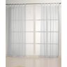 Tissu rideau voile aspect lin 300 cm – argent,  thumbnail number 5