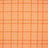 GOTS Jersey coton Carreaux | Tula – orange/terre cuite,  thumbnail number 1
