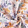 Nid d’abeille fleurs aquarelles | Poppy Fabrics – blanc/lavande,  thumbnail number 3
