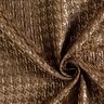 Cloqué Motif pied-de-poule pailleté – marron moyen,  thumbnail number 3