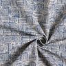 Tissu de décoration Semi-panama Traits – bleu marine,  thumbnail number 6