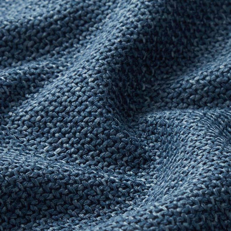Tissu d’ameublement Sergé croisé épais Bjorn – bleu jean,  image number 2