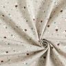 Tissu en coton Popeline Jolis bonhommes de neige – taupe clair,  thumbnail number 3