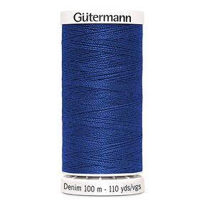 Fil jeans [6756] | 100 m | Gütermann – bleu roi, 