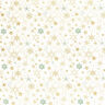Tissu en coton Popeline Grandes étoiles – écru/or,  thumbnail number 6