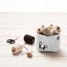 Tissu de décoration Canvas Bouledogue – gris,  thumbnail number 7