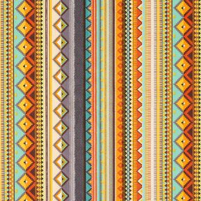 Cretonne coton Inca &ndash; terre cuite, 