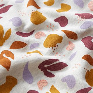 Sweatshirt gratté Feuilles et paillettes – nature, 