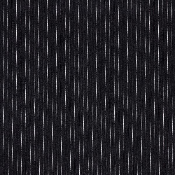 Tissu de costume fil-à-fil Fin 5 mm – noir,  image number 1