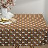 Tissu en coton Cretonne Fleurs rétros – caramel,  thumbnail number 7