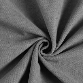 Tissu rideau thermique Aspect tissé délicat – gris schiste, 