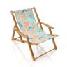 Tissu d’extérieur Canvas Feuilles tropicales – corail,  thumbnail number 10