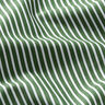 Popeline coton Rayures – vert foncé/blanc,  thumbnail number 2