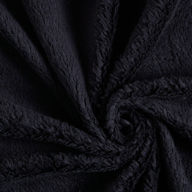 Sherpa Coton mélangé Uni – noir, image number 3