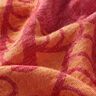 Beachwear serviette hammam ornements jacquard – rouge/orange pêche,  thumbnail number 2
