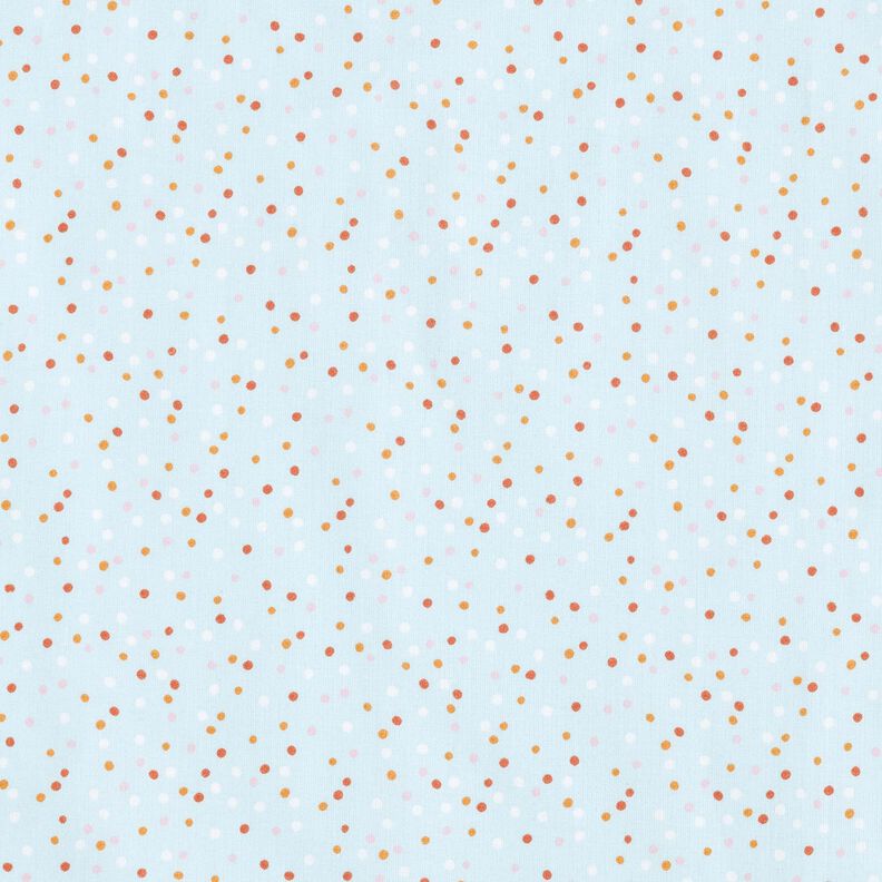 Tissu en coton Cretonne Petits points – bleu clair, image number 1