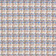 Tweed coton carreaux multicolores – écru/bleu,  thumbnail number 1