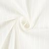 Tissu rideau larges rayures effet fil 300 cm – blanc,  thumbnail number 1