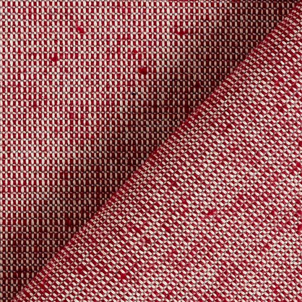 Tissu de décoration structure nervurée recyclé – rouge bordeaux,  image number 3