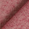 Tissu de décoration structure nervurée recyclé – rouge bordeaux,  thumbnail number 3