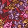 LENZING™ EcoVero™ Tissu viscose Fleurs | Poppy Fabrics – merlot/abricot,  thumbnail number 2