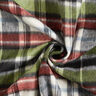 Tissu pour manteau double face Carreaux écossais – gris/carmin,  thumbnail number 4