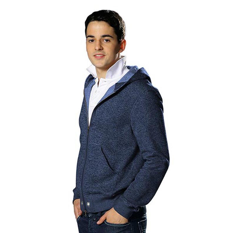 Polaire tricot – bleu marine,  image number 4