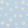 Jersey gaufré marguerites – bleu argenté,  thumbnail number 1