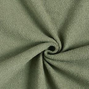 Coton Sweat Polaire éponge – olive, 