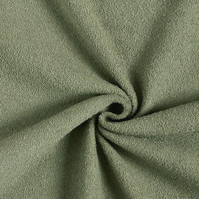 Coton Sweat Polaire éponge – olive,  image number 1