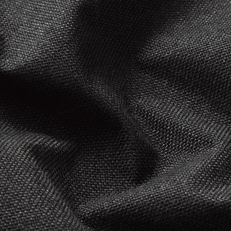 Tissu opaque Chiné – noir,  image number 2