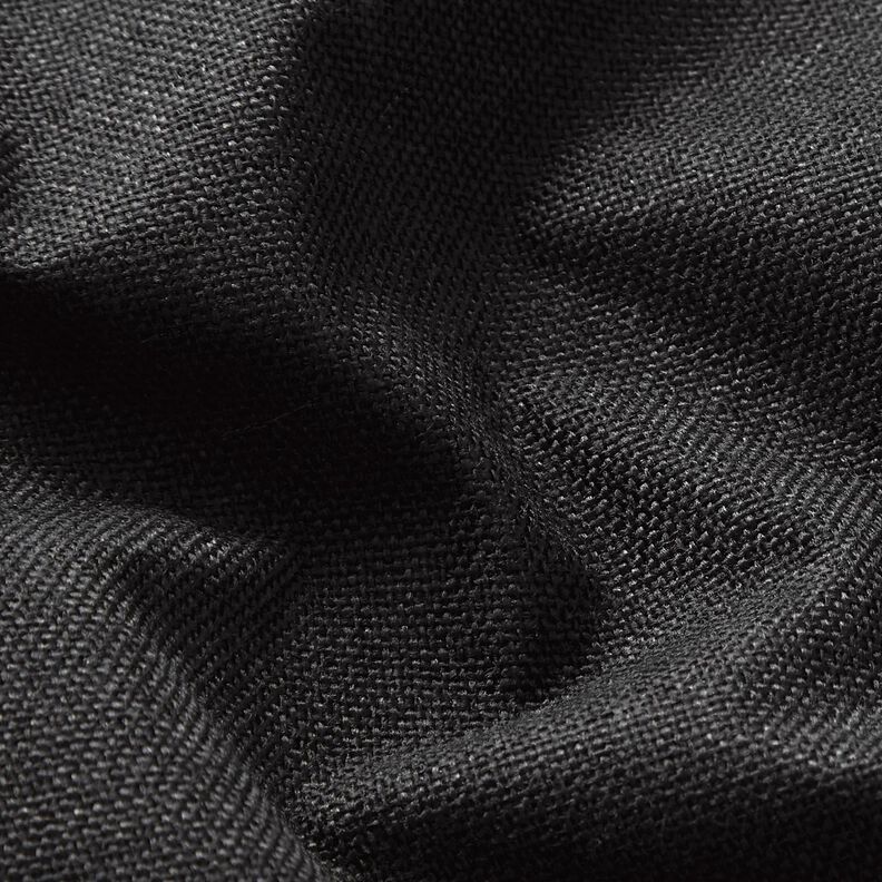 Tissu opaque Chiné – noir,  image number 2