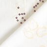Velours à côtes fines avec fleurs en broderie et paillettes – crème,  thumbnail number 5
