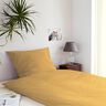Tissu en coton Cretonne petits traits – jaune curry,  thumbnail number 7