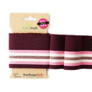 Bord-côtes Bio CUFF ME GLAM  [140 CM | 8 CM]  | Albstoffe | Hamburger Liebe, 