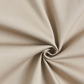 Sergé coton Stretch – sable, 