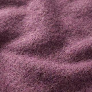 Laine mélangée feutrée chinée – raisin, 
