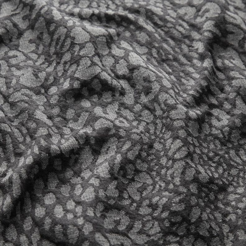 Maille jacquard léopard – gris clair/gris foncé,  image number 2